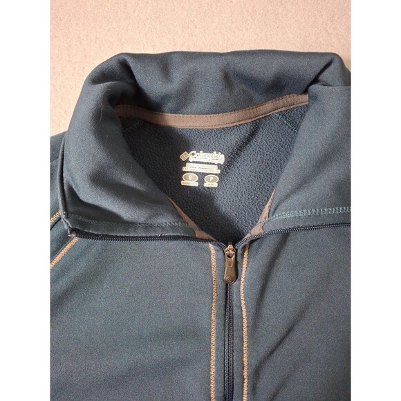 Columbia Sportswear Jacket Womens Small Blue Running Stretch Mom Core EUC - Picture 5 of 9